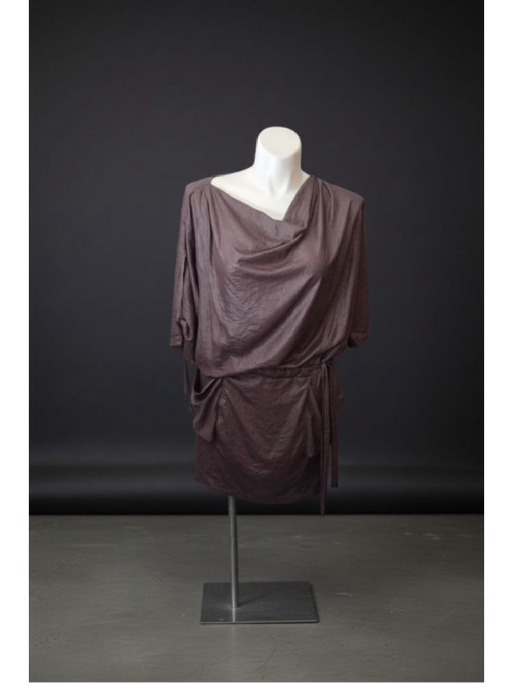 BCBGMAXAZRIA Brown Mini Dress L - Picture 4 of 4